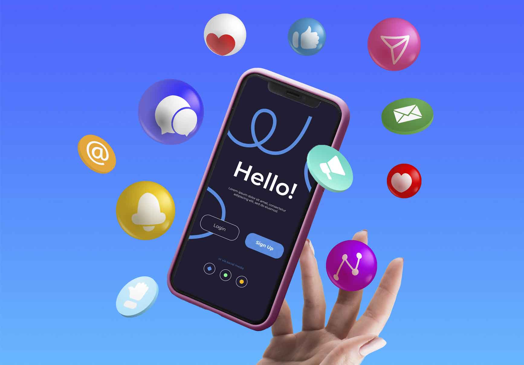 Social Media App Social Media App